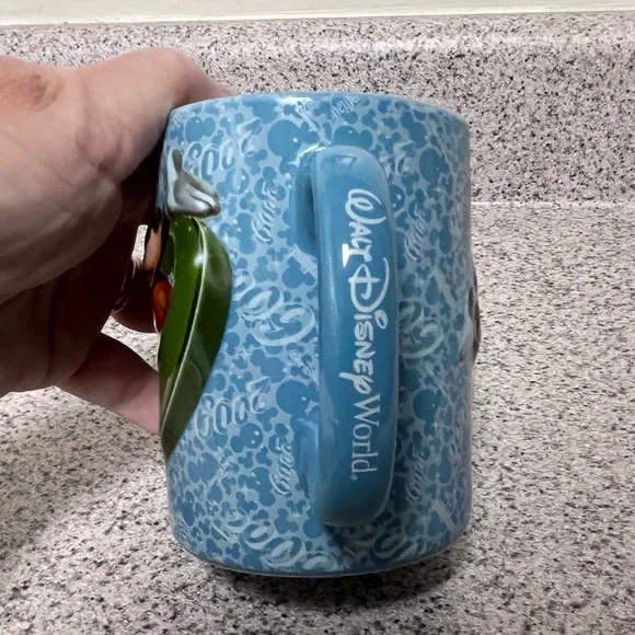 Disney Blue Mug with Iconic Disney Characters & Castle Logo - Picture 9 of 12